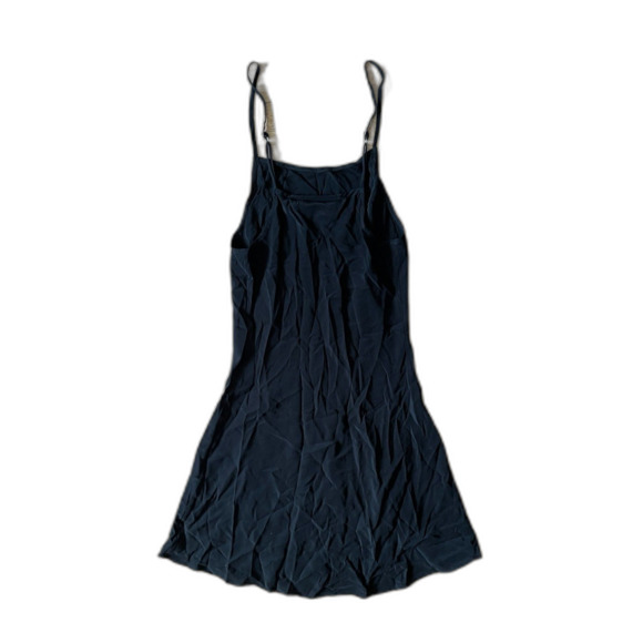 STONE COLD FOX Black 100% Silk Slip Mini Dress Women's Size 2 - Picture 6 of 8